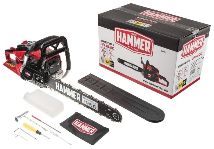 Цепная бензиновая пила Hammer BPL4518C Цепная бензиновая пила Hammer BPL4518C