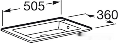 Умывальник Roca Debba Unik 32799J00Y Умывальник Roca Debba Unik 32799J00Y