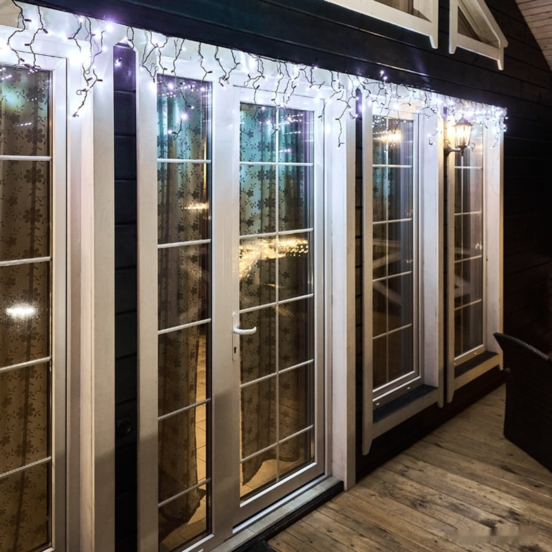 Бахрома Neon-night Айсикл 255-175 (белый) Бахрома Neon-night Айсикл 255-175 (белый)