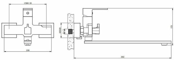 Смеситель Belz B22613-3 Смеситель Belz B22613-3