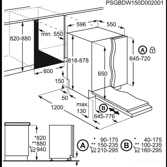 Посудомоечная машина Electrolux KESD7100L