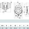 Вытяжная вентиляция CATA Duct In-Line 125/320 Вытяжная вентиляция CATA Duct In-Line 125/320