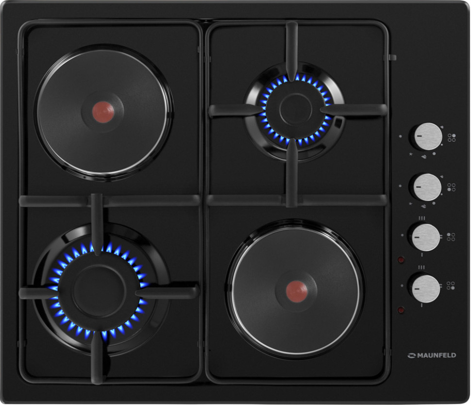 Варочная панель Maunfeld EEHE 64.5EB/KG Варочная панель Maunfeld EEHE 64.5EB/KG