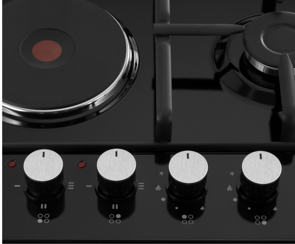 Варочная панель Maunfeld EEHE 64.5EB/KG Варочная панель Maunfeld EEHE 64.5EB/KG