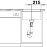 Кухонная мойка Blanco Subline 400-U кофе Кухонная мойка Blanco Subline 400-U кофе