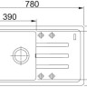 Кухонная мойка Franke Malta BSG 611-78 оникс Кухонная мойка Franke Malta BSG 611-78 оникс