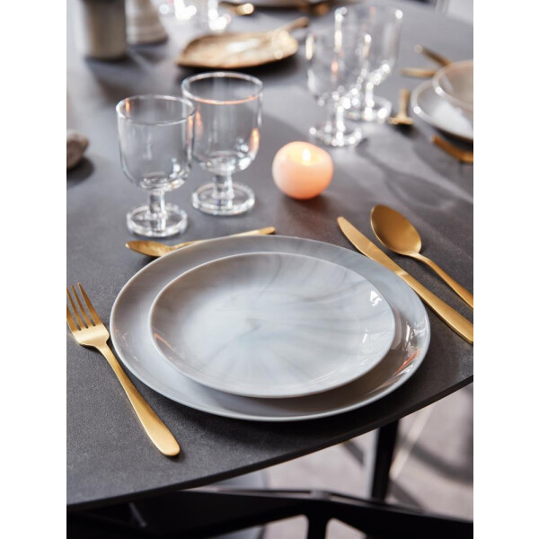 Набор тарелок Luminarc Diwali Marbre / Q0216 (18шт) Набор тарелок Luminarc Diwali Marbre / Q0216 (18шт)