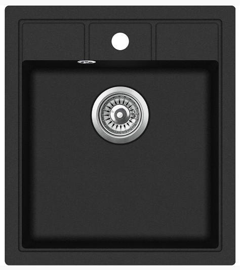 Кухонная мойка Teka ESTELA 45 S-TQ черный металлик