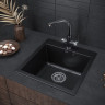 Кухонная мойка Paulmark Kante 50 PM105152-BLM Кухонная мойка Paulmark Kante 50 PM105152-BLM