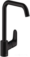 Смеситель Hansgrohe Focus M41 31820670 (черный матовый)
