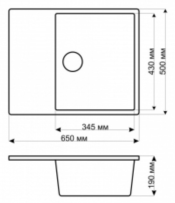 Кухонная мойка Gerhans B22 (White) Кухонная мойка Gerhans B22 (White)