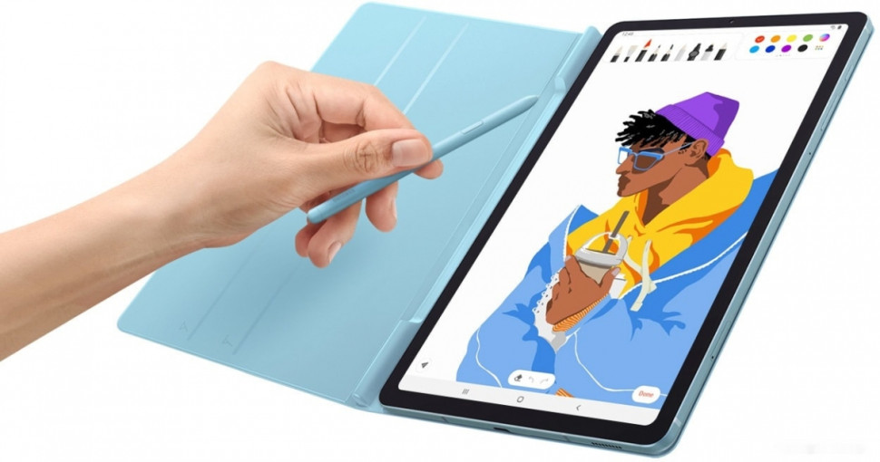 Планшет Samsung Galaxy Tab S6 Lite Wi-Fi 128GB (голубой)