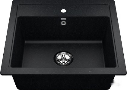 Кухонная мойка Vigro Vigronit VG204 150859 (антрацит)
