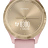 Гибридные умные часы Garmin Vivomove 3S (золотистый/розовый)