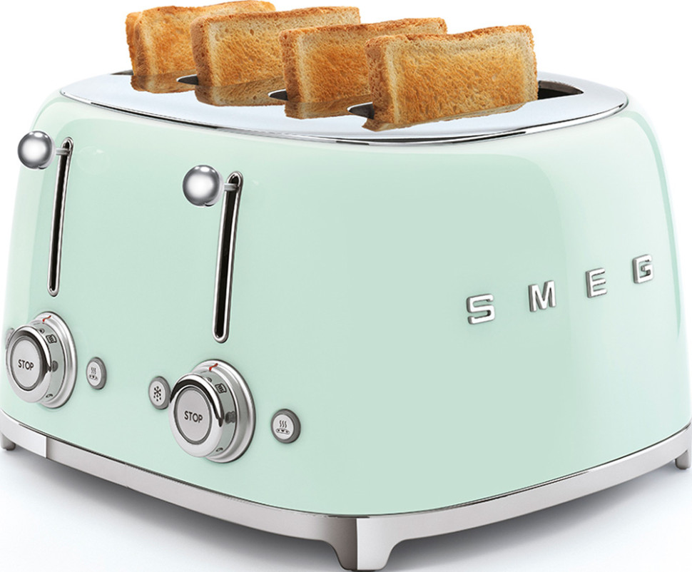 Тостер Smeg TSF03PGEU Тостер Smeg TSF03PGEU