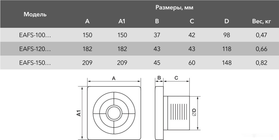 Вытяжная вентиляция Electrolux Slim EAFS-100T (таймер) Вытяжная вентиляция Electrolux Slim EAFS-100T (таймер)