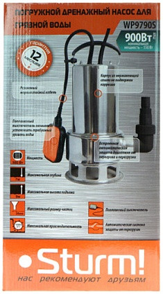 Дренажный насос Sturm! WP9790S Дренажный насос Sturm! WP9790S