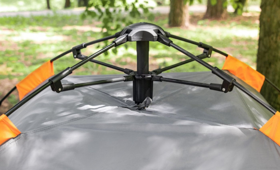 Палатка Sundays ZC-TT036-3P v2 (темно-серый/желтый) Палатка Sundays ZC-TT036-3P v2 (темно-серый/желтый)