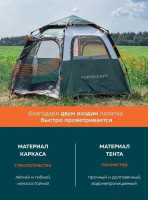 Палатка ForceKraft FK-TENT-1 (зеленый)