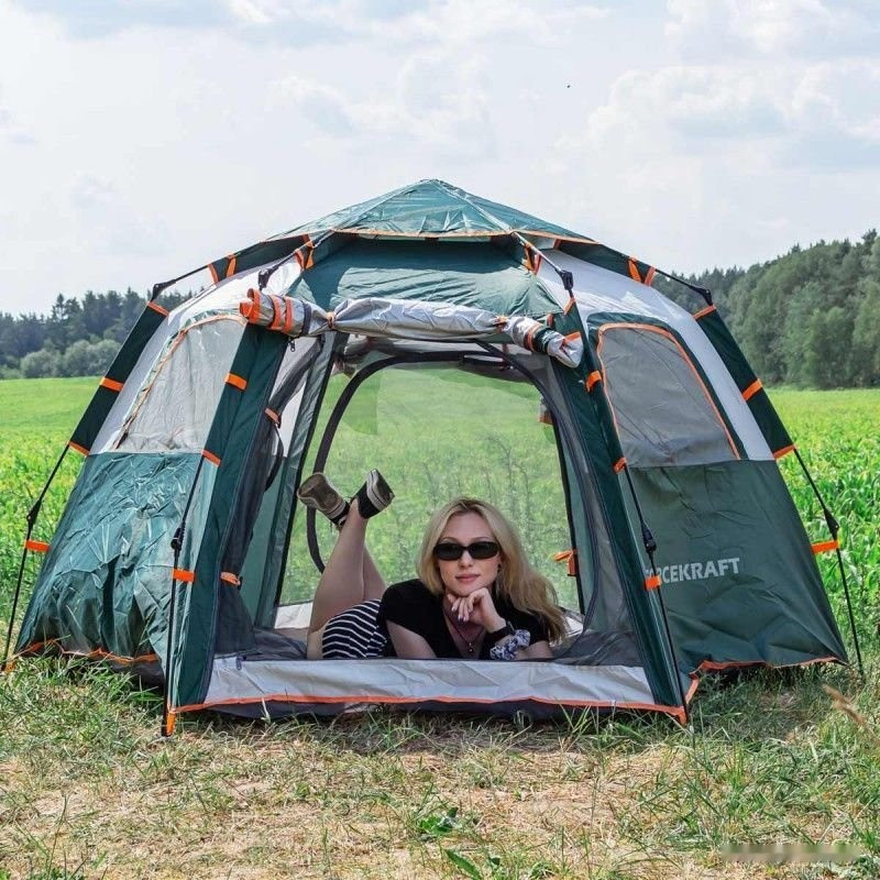 Палатка ForceKraft FK-TENT-1 (зеленый)