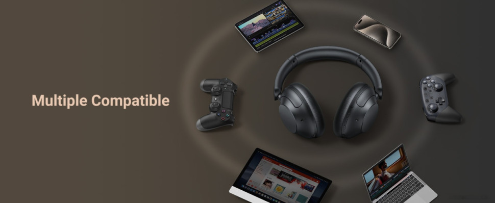 Наушники Ugreen HiTune Max 5 (черный) Наушники Ugreen HiTune Max 5 (черный)