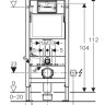 Система инсталляции Geberit Duofix UP100 [111.153.00.1]