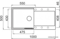 Кухонная мойка Elleci Easy 480 Aluminium 79