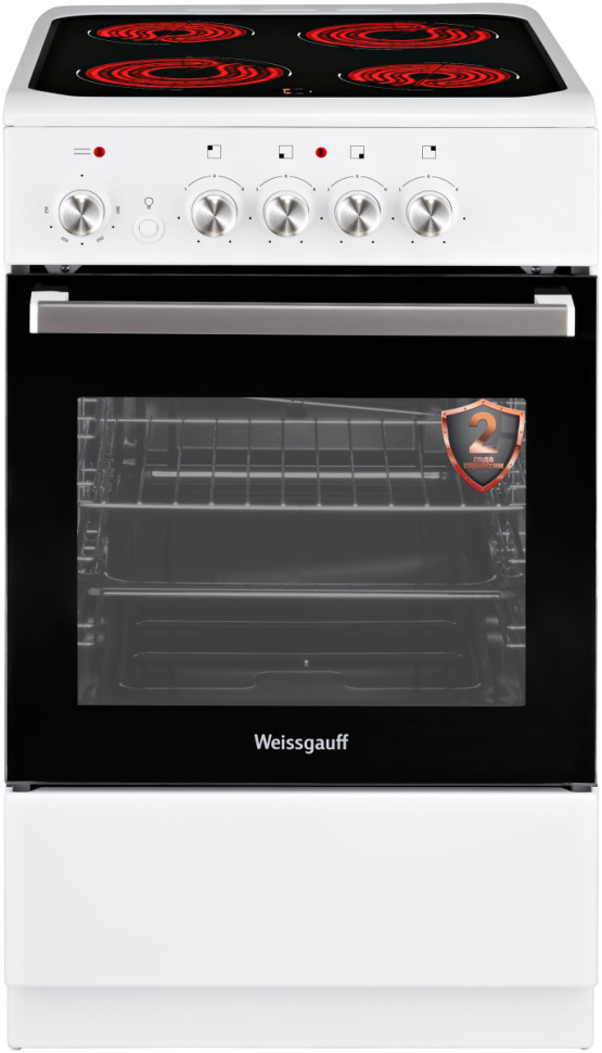 Плита Weissgauff WES E2V12 WS