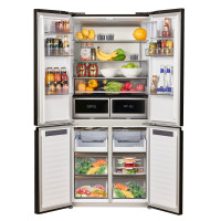 Четырёхдверный холодильник Maunfeld MFF190NFDBG