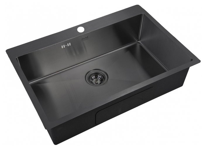 Кухонная мойка Zorg PVD 7551 GRAFIT 3мм