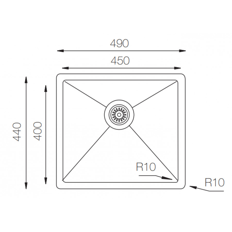 Кухонная мойка Zorg ZRN 4944 Titanium Кухонная мойка Zorg ZRN 4944 Titanium