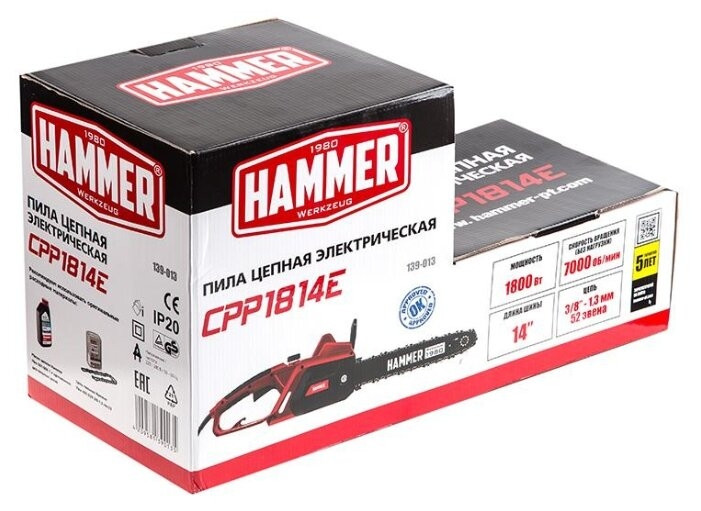 Цепная электрическая пила Hammer CPP1814E