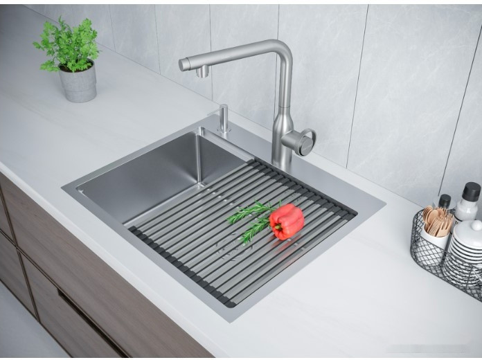 Кухонная мойка Paulmark PM705951-BS Кухонная мойка Paulmark PM705951-BS