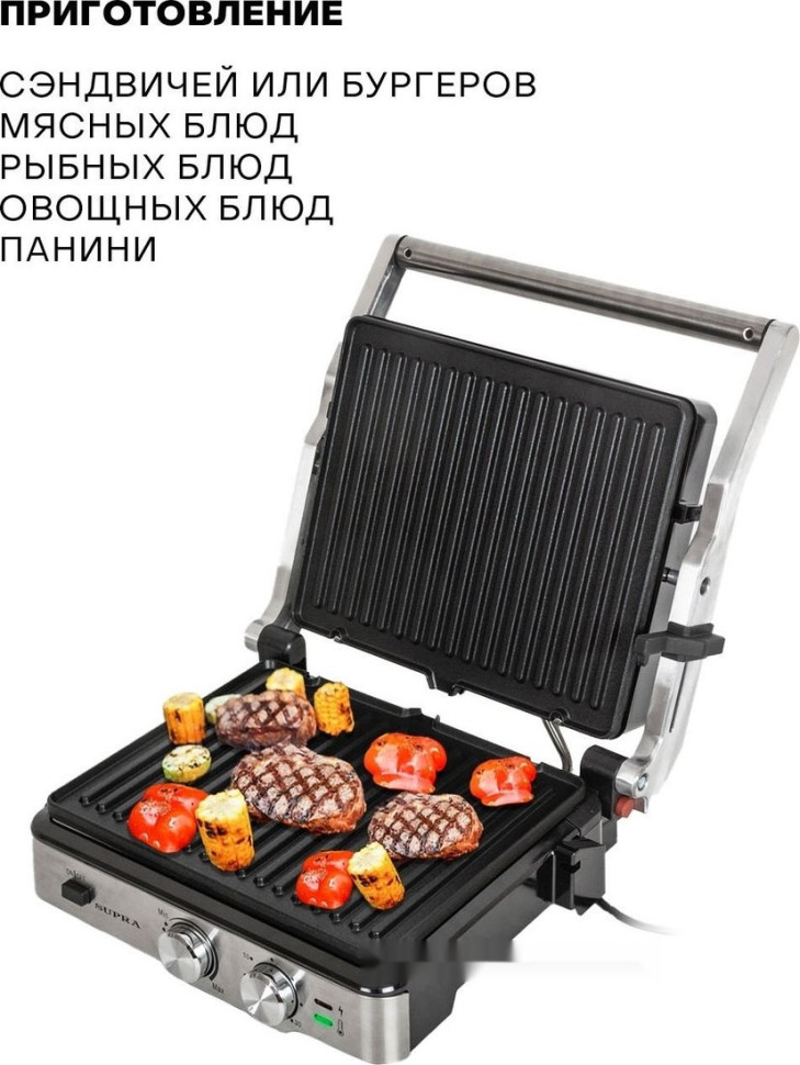 Электрогриль Supra GS-7620 Электрогриль Supra GS-7620