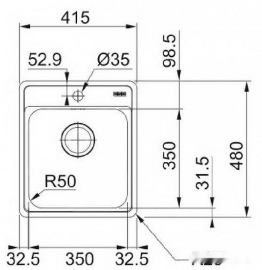 Кухонная мойка Franke BCX 610-42 TL 101.0689.880 Кухонная мойка Franke BCX 610-42 TL 101.0689.880