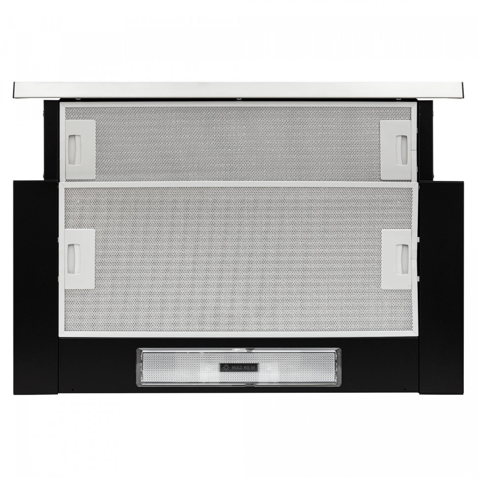 Вытяжка Krona Kamilla Slim 600 Black/inox (1 мотор)