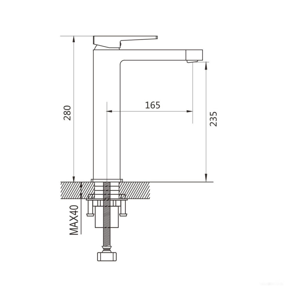 Смеситель Shevanik S6811C