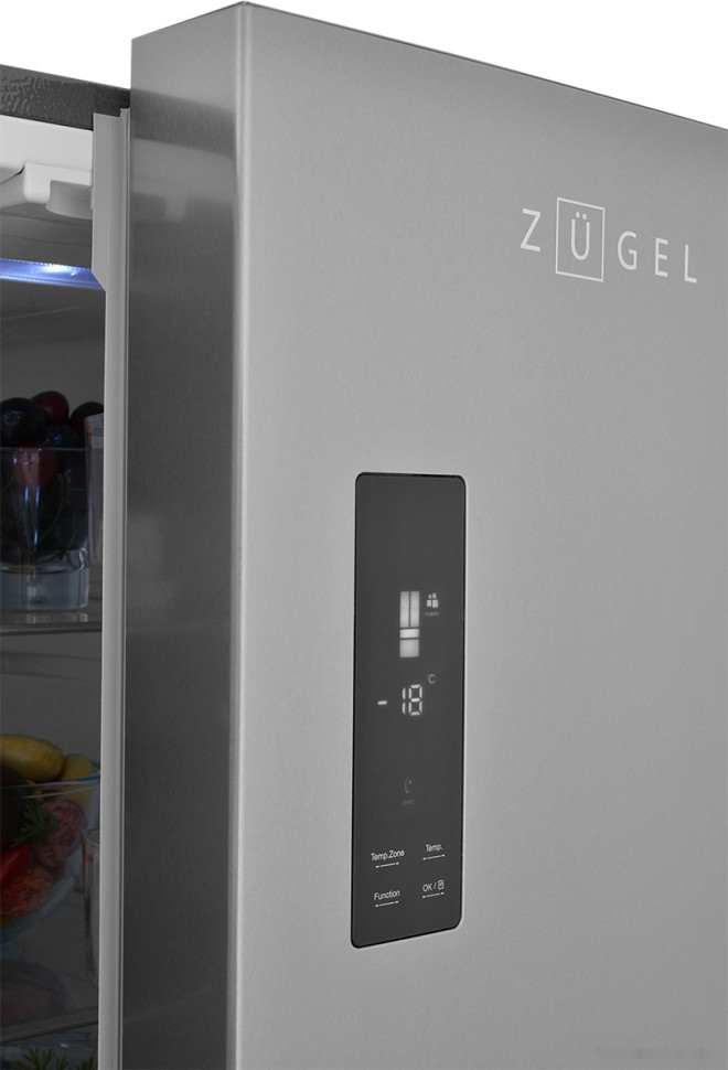 Холодильник ZUGEL ZRFD361X Холодильник ZUGEL ZRFD361X