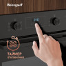 Духовой шкаф Weissgauff EOM 306 Black Edition