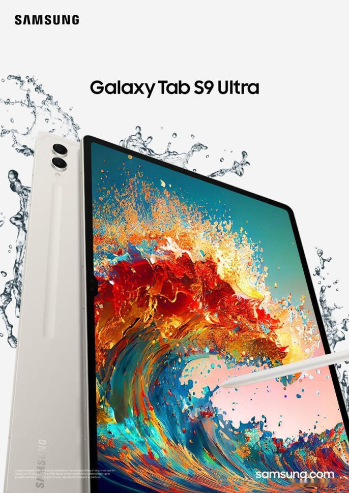 Планшет Samsung Galaxy Tab S9 Ultra Wi-Fi SM-X910 12GB/256GB (кремовый) Планшет Samsung Galaxy Tab S9 Ultra Wi-Fi SM-X910 12GB/256GB (кремовый)