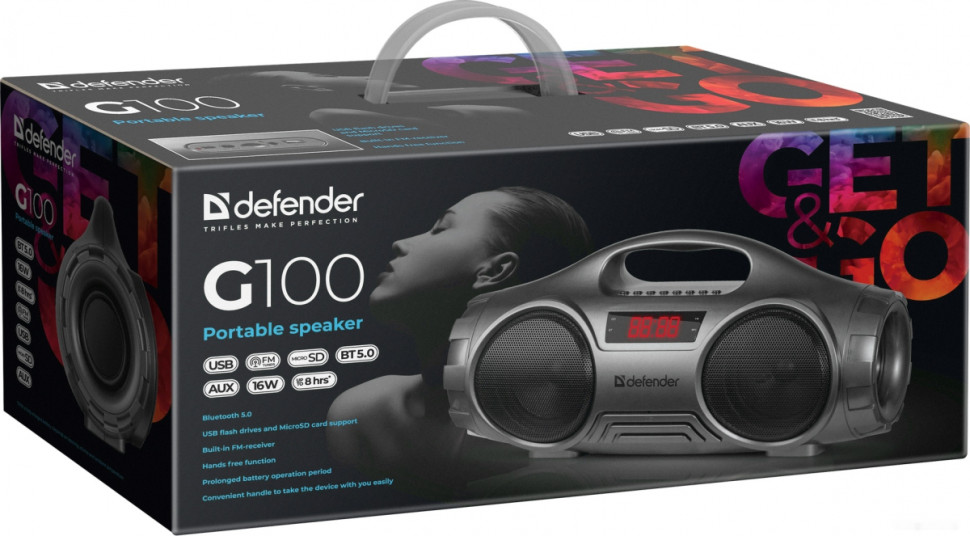 Портативная акустика Defender G100