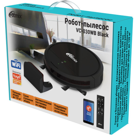 Робот-пылесос Ritmix VC-030WB Робот-пылесос Ritmix VC-030WB