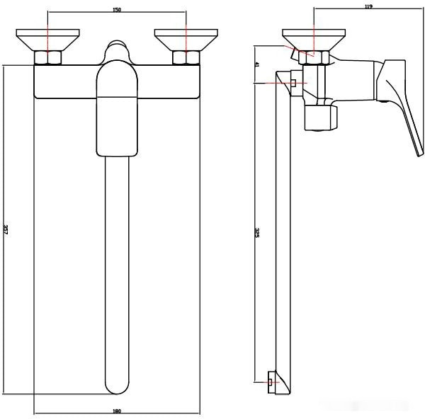 Смеситель ESKO Eiger EG 31
