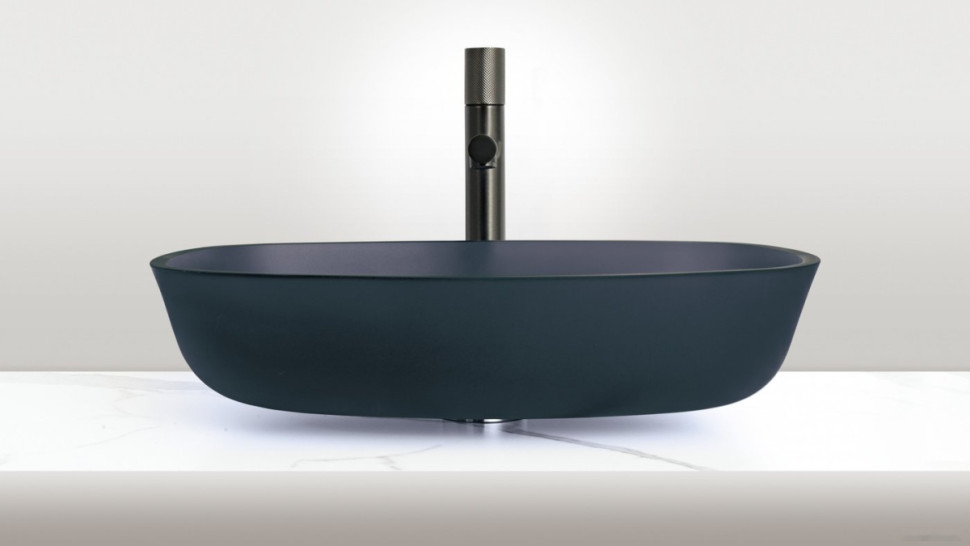 Умывальник Oliveeka TY335MGY (черный) Умывальник Oliveeka TY335MGY (черный)