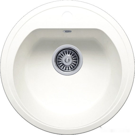 Кухонная мойка Polygran F-05 (белый хлопок 36)
