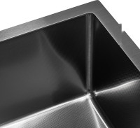 Кухонная мойка Asteria A5550NB-D1 (черный декор)