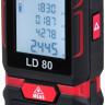 Лазерный дальномер Elitech LD 80