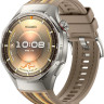 Умные часы Huawei Watch GT 6 Pro 46 мм (серебристый, с коричневым плетеным ремешком, международная версия) Умные часы Huawei Watch GT 6 Pro 46 мм (серебристый, с коричневым плетеным ремешком, международная версия)