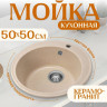 Кухонная мойка Saniteco Linea (бежевый) Кухонная мойка Saniteco Linea (бежевый)