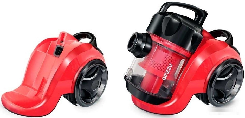 Пылесос Ginzzu VS420 (черный/красный) Пылесос Ginzzu VS420 (черный/красный)